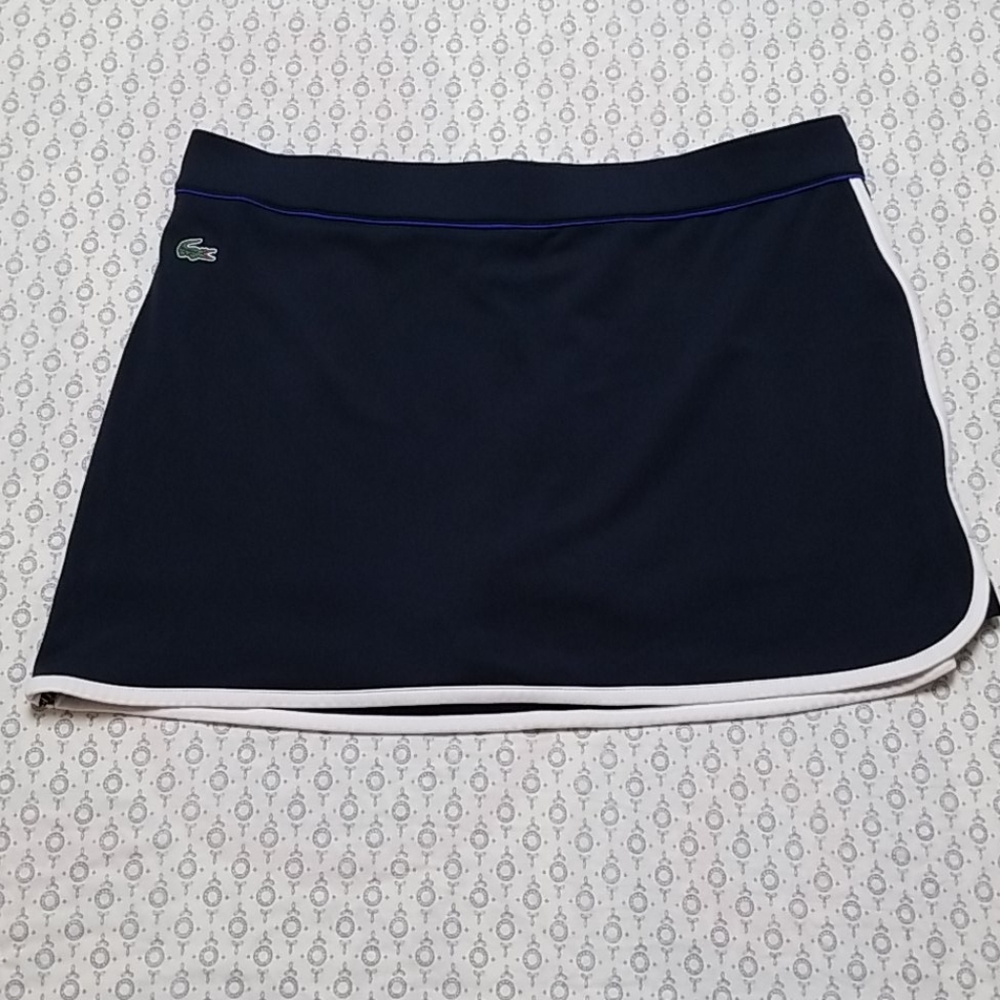 Lacoste Navy Blue Tennis Skirt